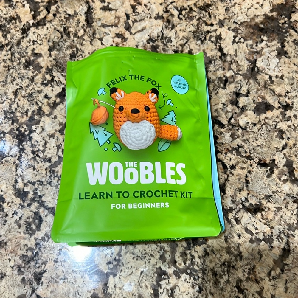 The Woobles Learn to Crochet Kit